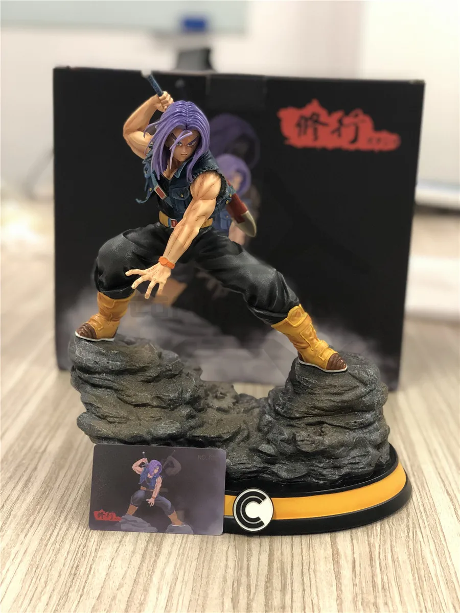 Комический клуб аниме Dragon Ball Z DJ future trunks gk резиновая фигурка героя игрушки