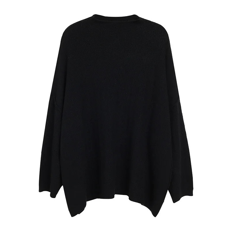 2020 Half-high Turtleneck Knitted Sweater Women Casual Pullover Female Elegant Autumn Winter Jumper Black/Green/Gray M010 | Женская