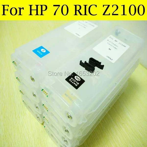 boma.ltd 8 Pieces/Lot Empty With HP70 Auto Reset Chip For HP 70 Refill Ink Cartridge Designjet Z2100 Z5200 2100 | Компьютеры и офис