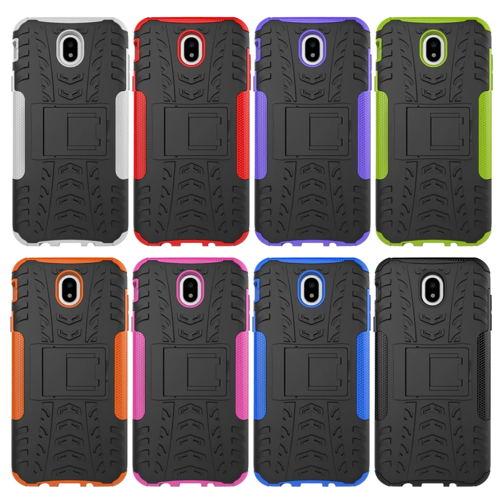 Dazzle кронштейн Combo рельефный Гибридный усиленный чехол Крышка для Samsung Galaxy j710 J7 2016