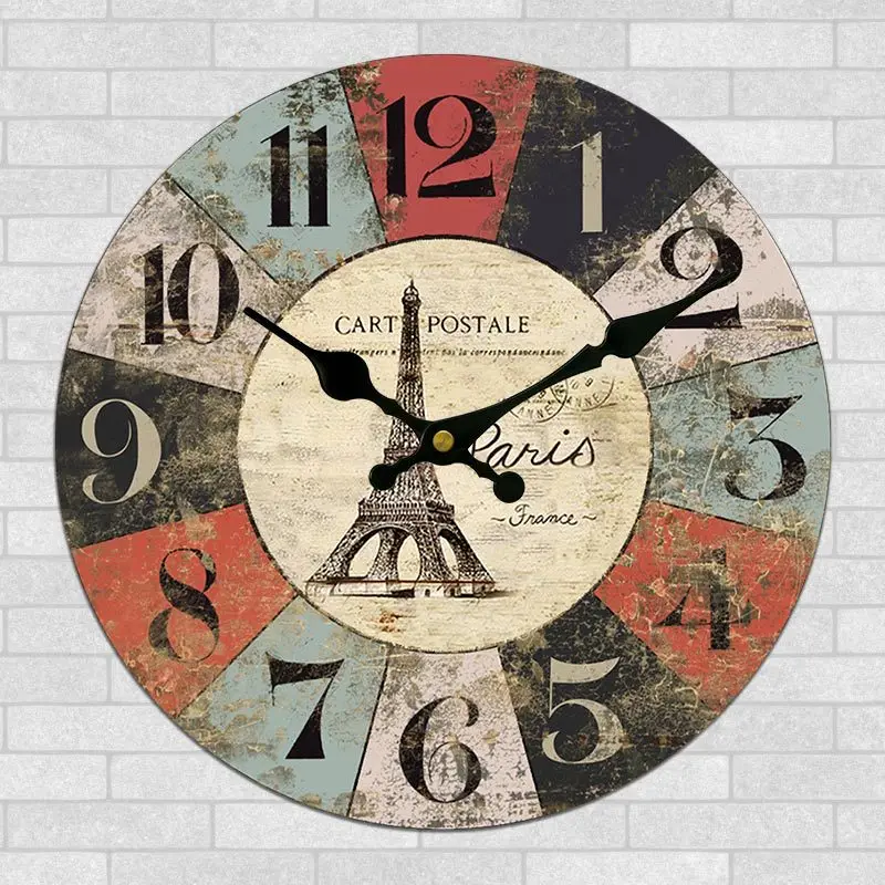 Ретро часы в европейском стиле креативные гостиная американский ресторан с
