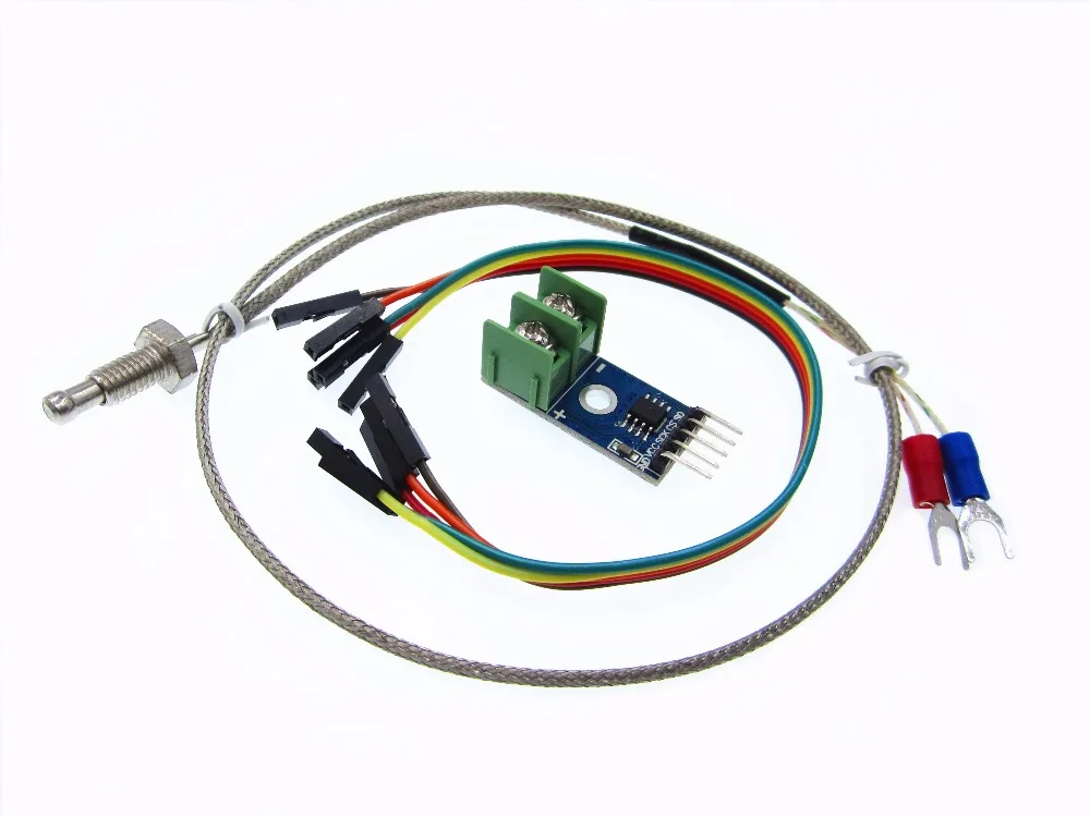 

5sets/lot MAX6675 Module + K Type Thermocouple Thermocouple Sensor