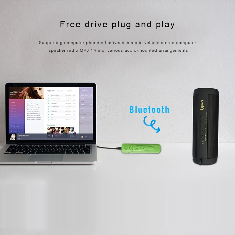 3,5 мм Bluetooth наушники приемник преобразования динамик/гарнитура для беспроводного устройства с зажимом AUX автомобиля Bluetooth наушники с микрофоном