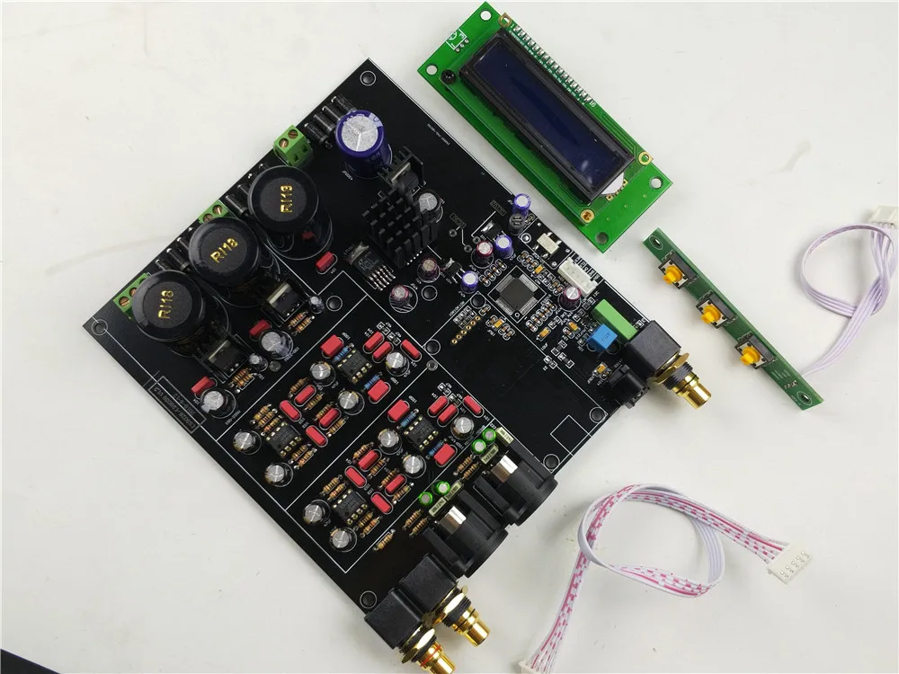 Новая версия ES9038 ES9038PRO DAC декодер собранная плата обновление Crystek CCHD-575 вариант USB