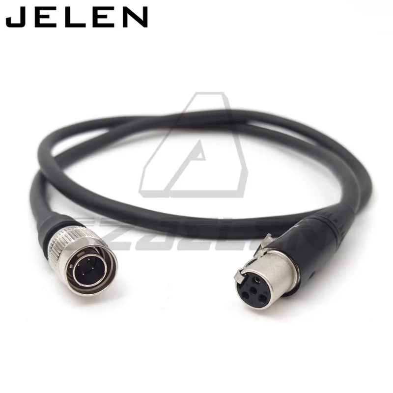 Sony camera Hirose 4 pin 12V Выходная мощность для MINI XLR разъем Женский Для TVLOGIC 058 кабель
