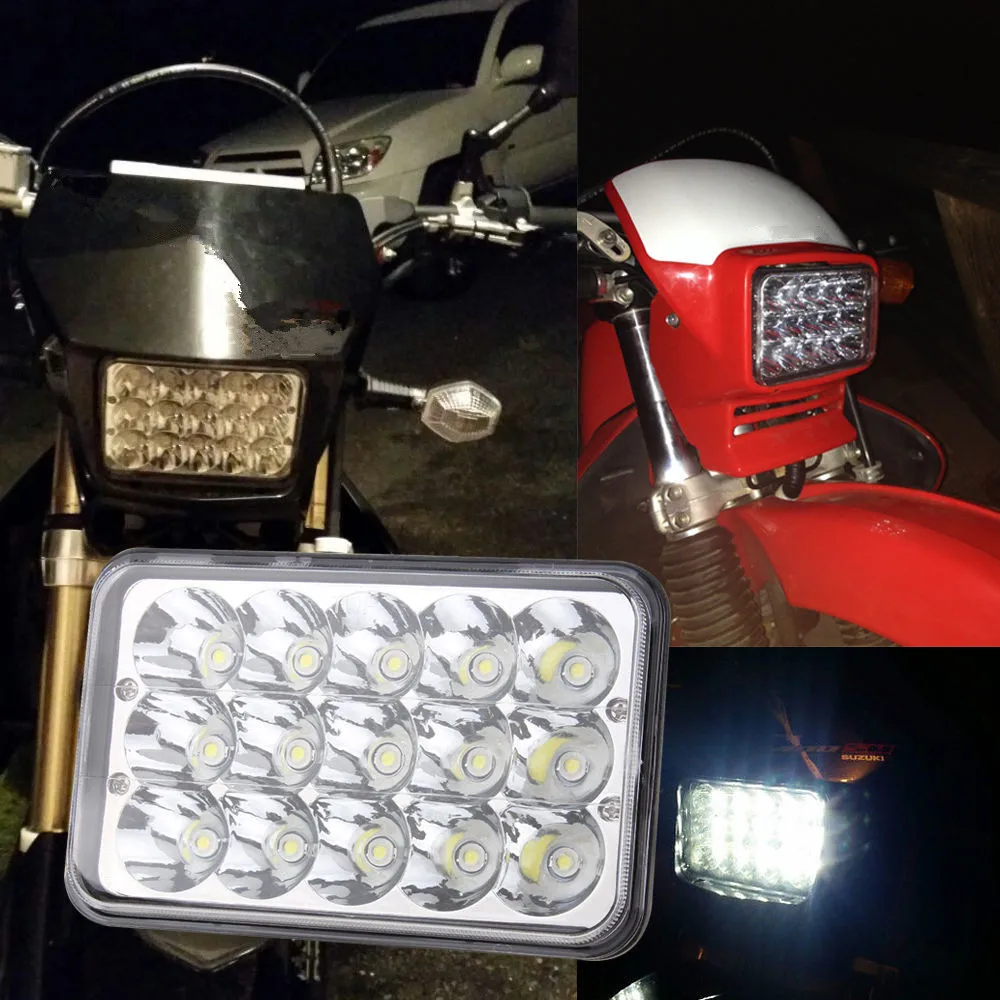 1 шт. для Honda Для Suzuki DRZ 4x6 &quotсветодиодная лампочка кристально чистая герметичная