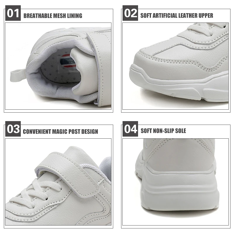 Модная повседневная детская обувь мягкая однотонная спортивная для девочек