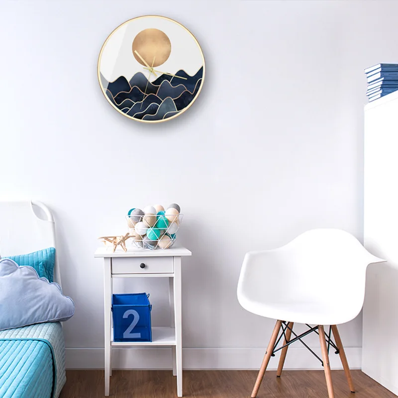 Настенные часы для гостиной декоративные аксессуары современный