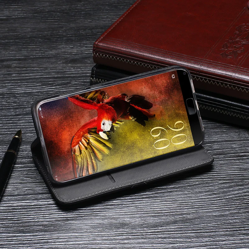 Idewei для Elephone S8 чехол Высокое качество ретро кожаный флип Капа Бизнес