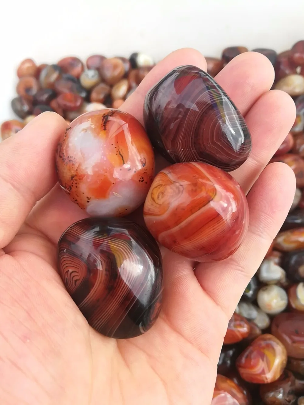 Красивые натуральные камни sardonyx и минералы ладонный Агат лечебные кристаллы для