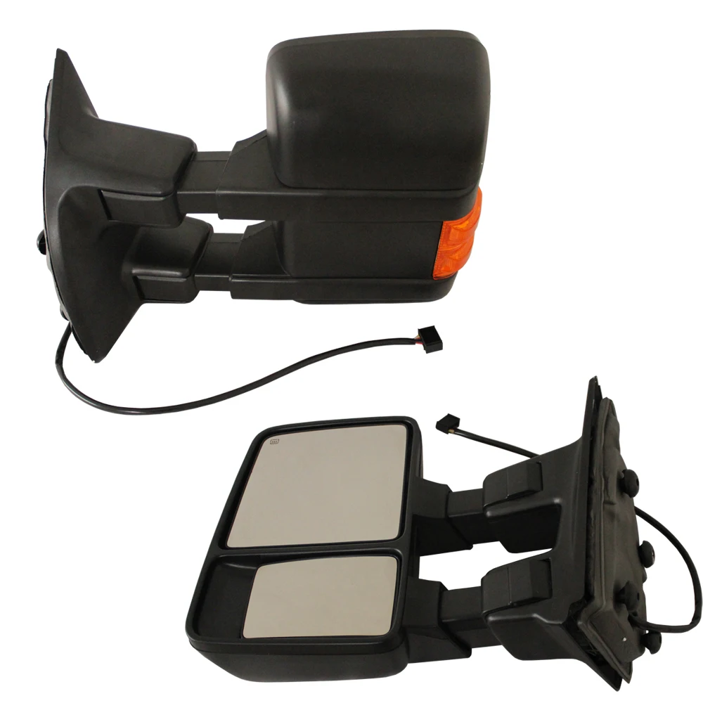 PAIR POWER HEATED TURN SIGNAL TOWING SIDE MIRROR FOR 2008-2013 FORD SUPER DUTY | Автомобили и мотоциклы