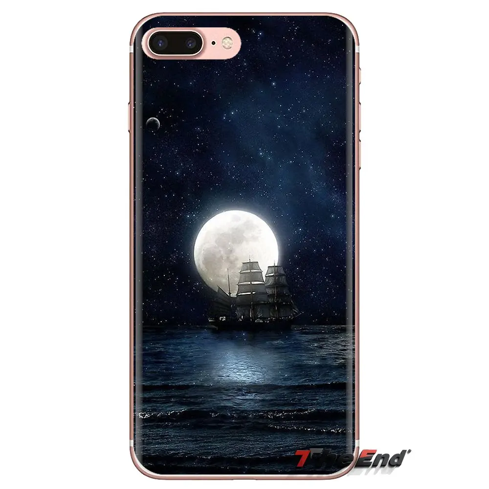 Мягкий чехол-сумка для Xiaomi Mi4 Mi5 Mi5S Mi6 Mi A1 A2 5X 6X 8 9 Lite SE Pro Max Mix 2 3 2S full moon Space Eclipse Star Universe