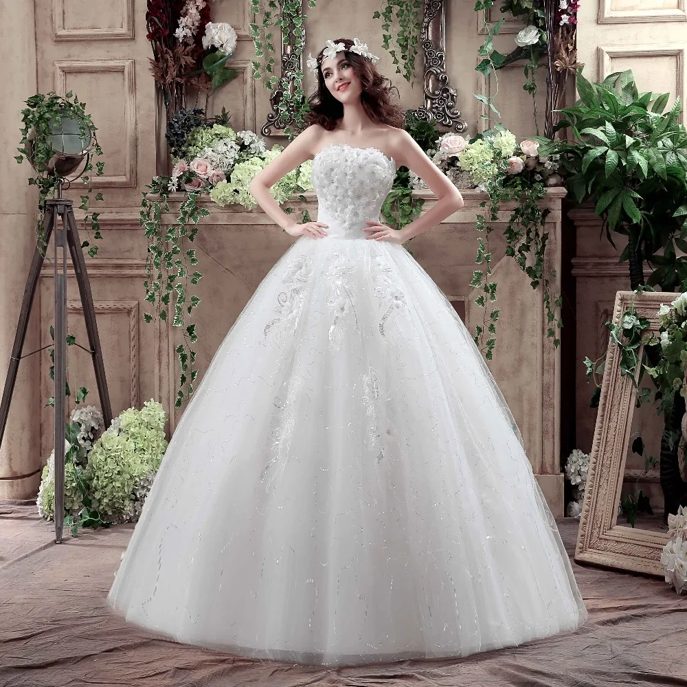 Настоящая фотография, vestido de noiva de, Новое поступление, роскошная органза, без бретелек, с бантом, со стразами, с открытыми плечами, принцесса 24