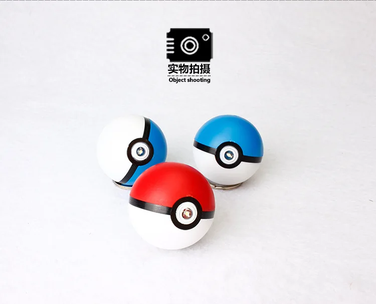 Брелок для ключей Покемон игра Пикачу светодиодный брелок Pokeball Ball сумка брелоки аниме милый брелок для ключей на детей косплей игрушки подарки
