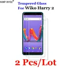 Защитная пленка для экрана Wiko Harry 2, 2 шт.лот, закаленное стекло 9H 2.5D Premium, для Wiko Harry 2 5,45 дюйма