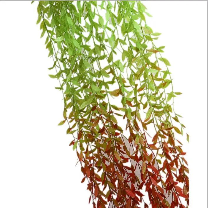 10 pcs Simulation wicker rattan 100 cm Artificial flowers Arrange for wedding decoration Vines hang from the ceiling | Дом и сад