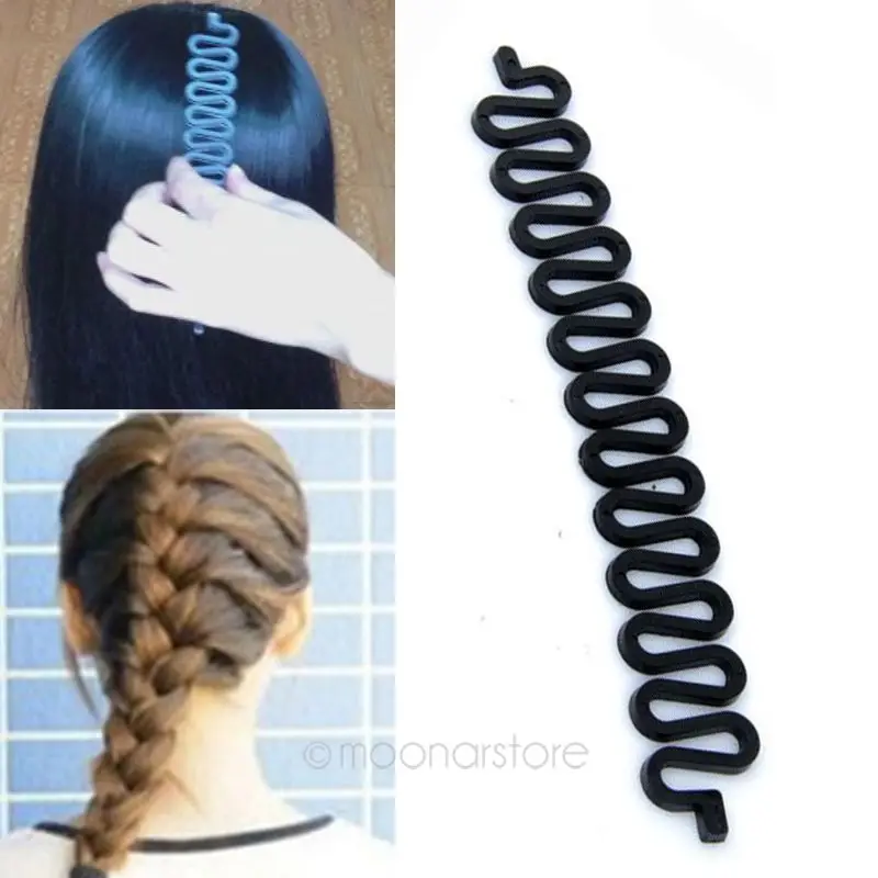 1 шт. для завивки волос Французский ролик клип с крюком Для женщин Магия Твист