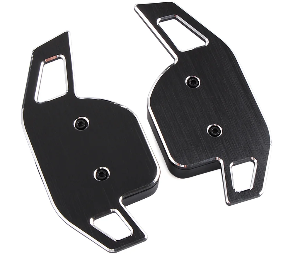 Автомобильное рулевое колесо DSG Paddle Extension Shifters Shift наклейка украшение для Audi A3 S3 A4