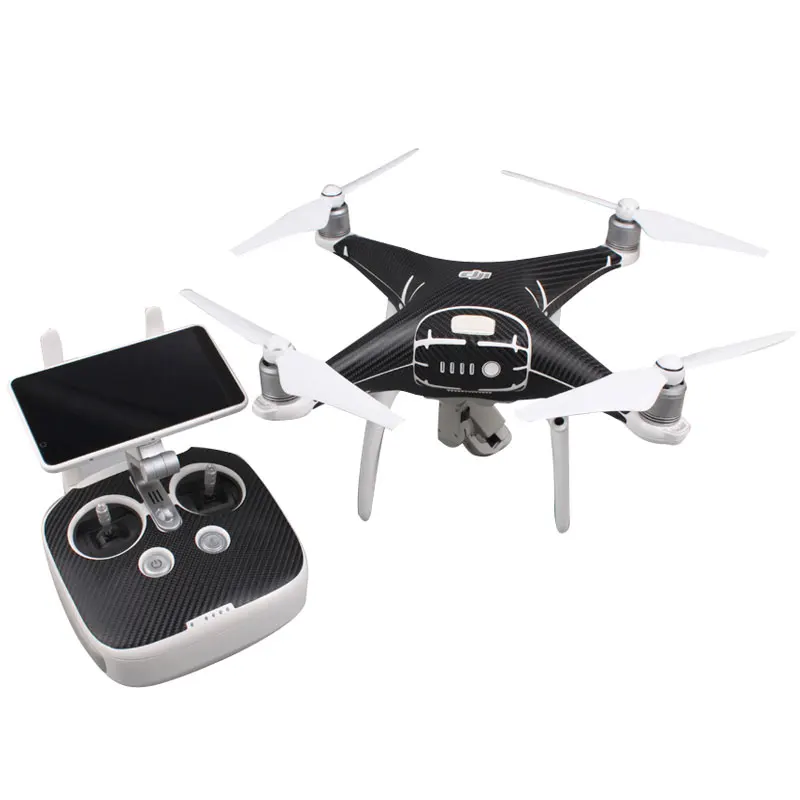 Наклейки из углеродного волокна для DJI Phantom 4 PRO и + Корпус дрона фотоаппарата с