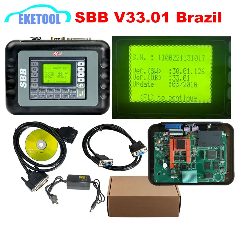 V33.01 Brasil изготовление дубликата ключей программист реальной версии 30.01.126 SBB 33 01