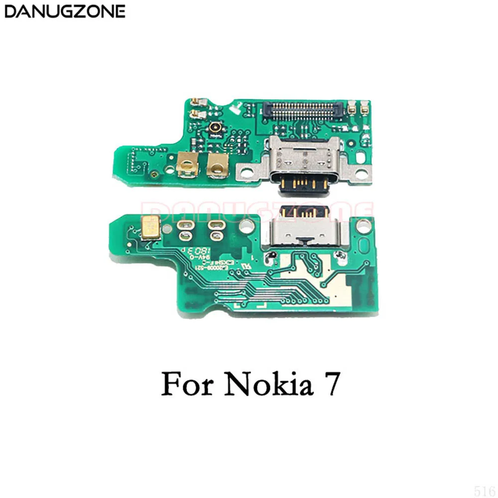 Гибкий кабель для зарядки док станции с разъемом USB Nokia 7 Plus TA 1046/1049 1055 1062/Nokia