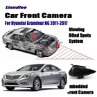 Автомобильный передний логотип Гриль-камера для Hyundai Grandeur HG 2011 2012 2013 2014 2015 2016 2017 не реверсивная парковочная камера заднего вида