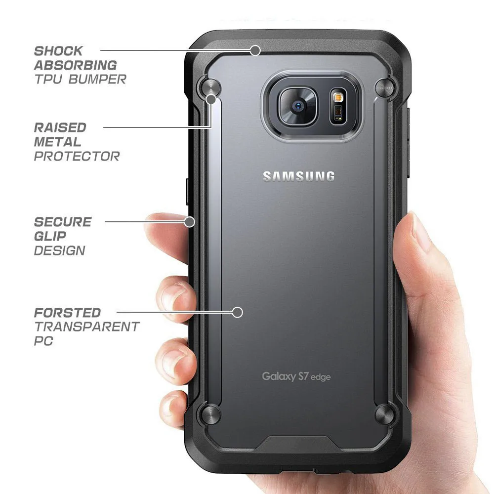 Противоударный Прозрачный чехол для Samsung Galaxy S7 Edge S8 Plus Примечание 8 силиконовый