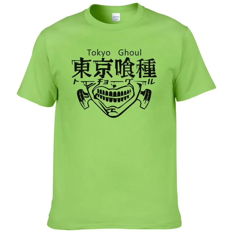 2017 Летняя Повседневная футболка с принтом Токийский Гуль модная японским аниме