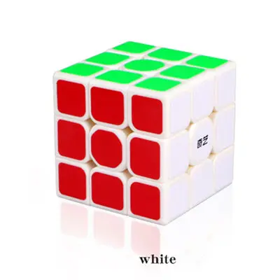 white QiYi парус W 3x3x3 скоростной магический куб черный профессиональный кубик-Головоломка Развивающие игрушки для детей подарок Cubo Magico 3x3 - Цвет: white