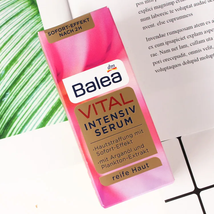 Balea Vital Baobab Интенсивная сыворотка для женщин 40 + лет подтяжка кожи омолаживающие