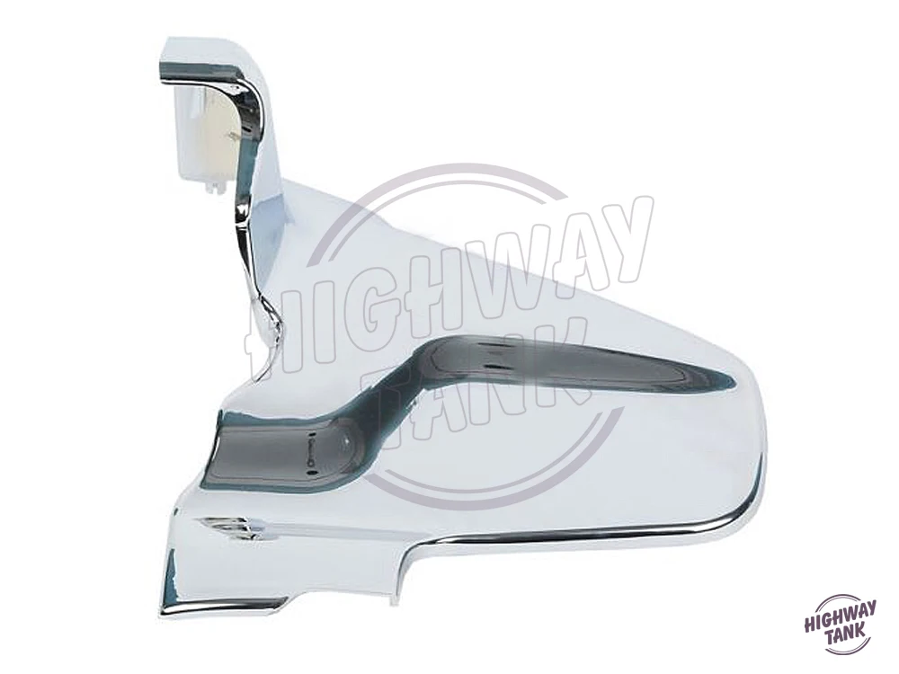 Хромированный пластиковый боковая крышка двигателя мотоцикла защитный чехол