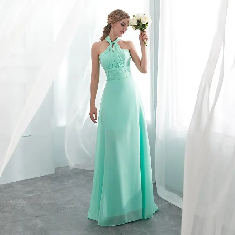 2021 элегантные длинные шифоновые трапециевидные платья карамельных цветов для