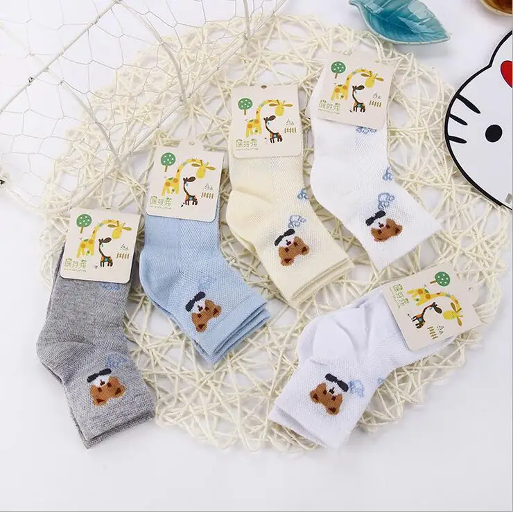 5pairs/pack cute dog socks children's for seasons (Spring Summer autumn winnter) Infant Baby girls and boys |
