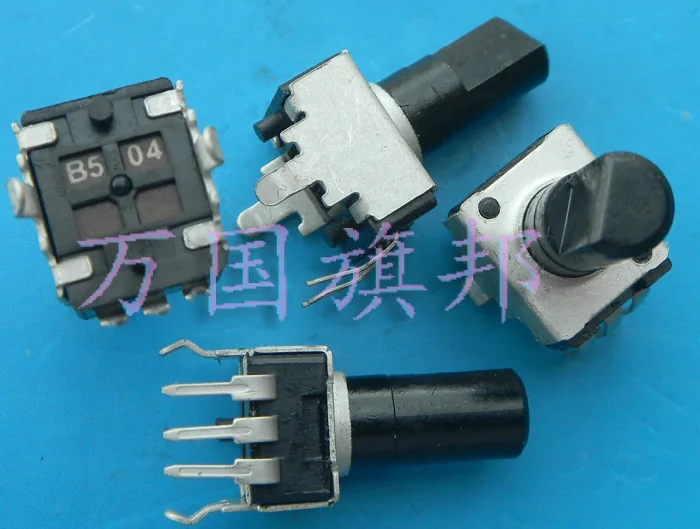 

Delivery.09 B504 type 09320902 potentiometer 500K B500K Free long shank vertical shaft