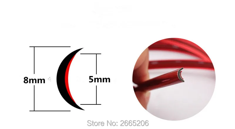 8 м стайлинга автомобилей хромированная защита обода колеса легкая Рамка