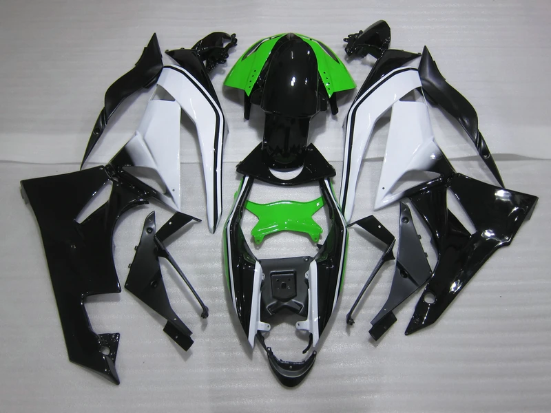 Высокое качество ABS наборы обтекателей для Kawasaki ZX 6R 2009 2012 NINJA zx6r 09 10 11 12 Зеленые