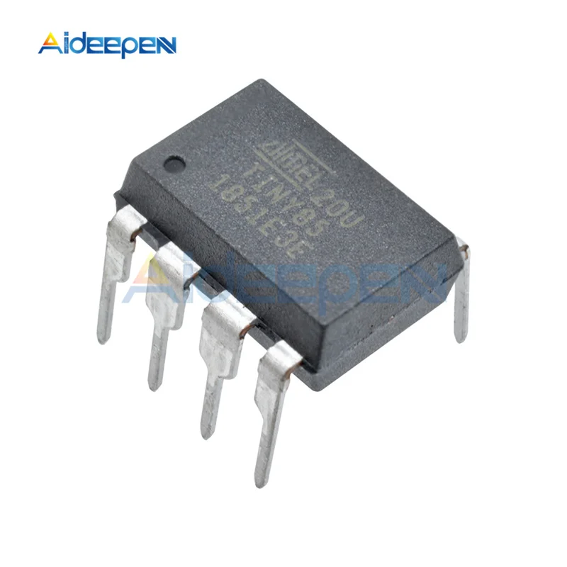 ATTINY85-20PU ATTINY85-20PU ATTINY85-20SU ATTINY85 8 бит DIP-8 IC AVR MCU ATTINY 20 МГц 8 Pin 8SOIC микроконтроллер микросхема новое и оригинальное - Цвет: ATTINY85-20PU