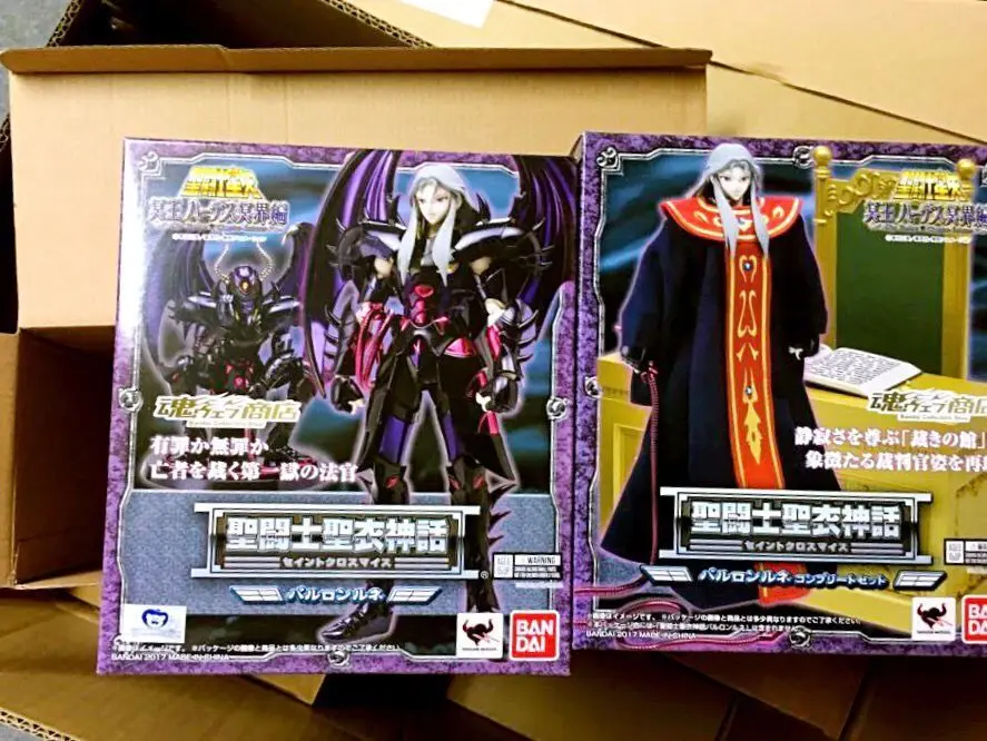 BANDAI giappone giocattoli ди Modello Saint Seiya Миф Ткань giudicare Rene Reincarnazione фигурку игрушки Grande
