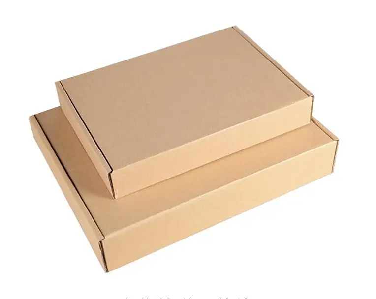 Kraft paper paper 100 шт бумажные подарочные пакеты сумка коричневая крафт-бумага сумка подарок упаковка коробки авиационные подарочные коробки для конфет коробка пищевая Свадебная вечеринка упаковка - Цвет: Kraft paper paper