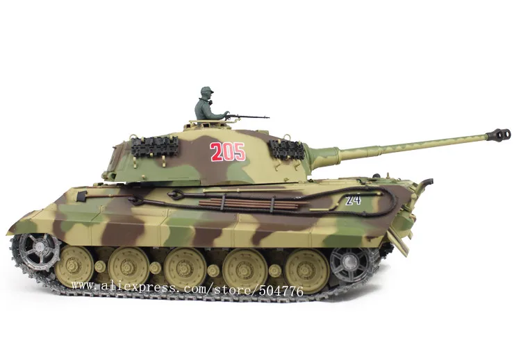 6 0 версия с инфракрасной системой боевого действия 1:16 немецкий Кинг Тигр Henschel RC