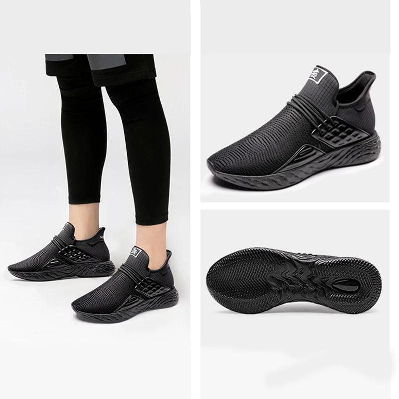 ONEMIX Оригинальные кроссовки для мужчин бега черного цвета большой размер 47