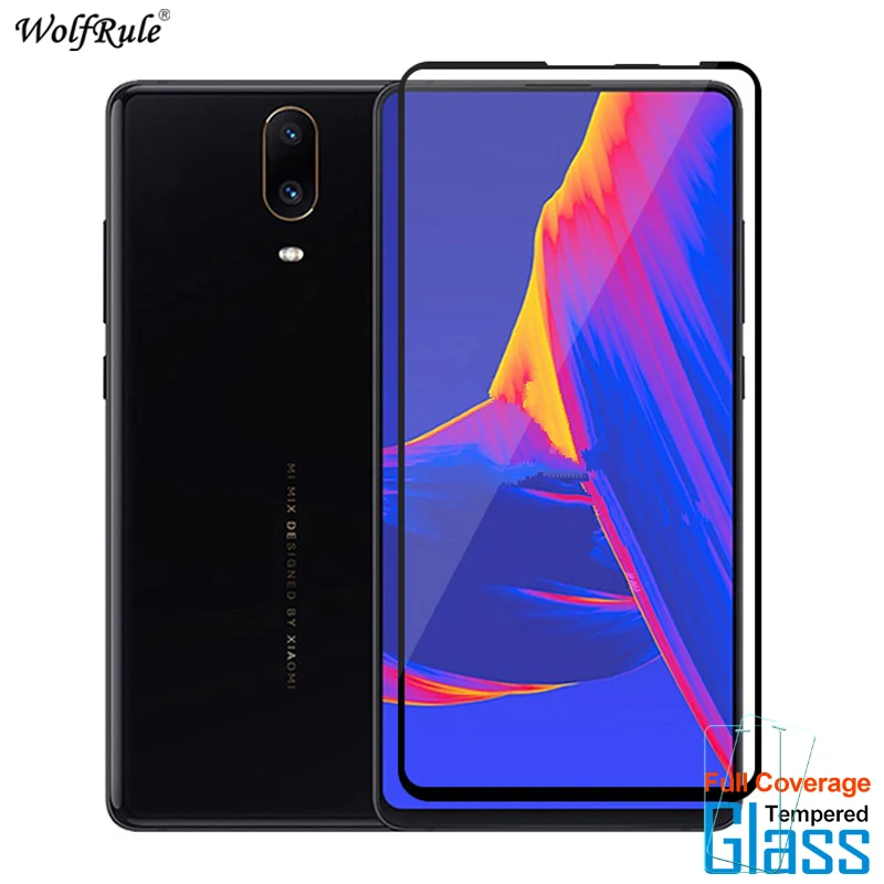 

For Glass Xiaomi Mi Mix 3 Screen Protector Tempered Glass For Xiaomi Mi Mix 3 Glass Mix3 Full Cover Protective Phone Film