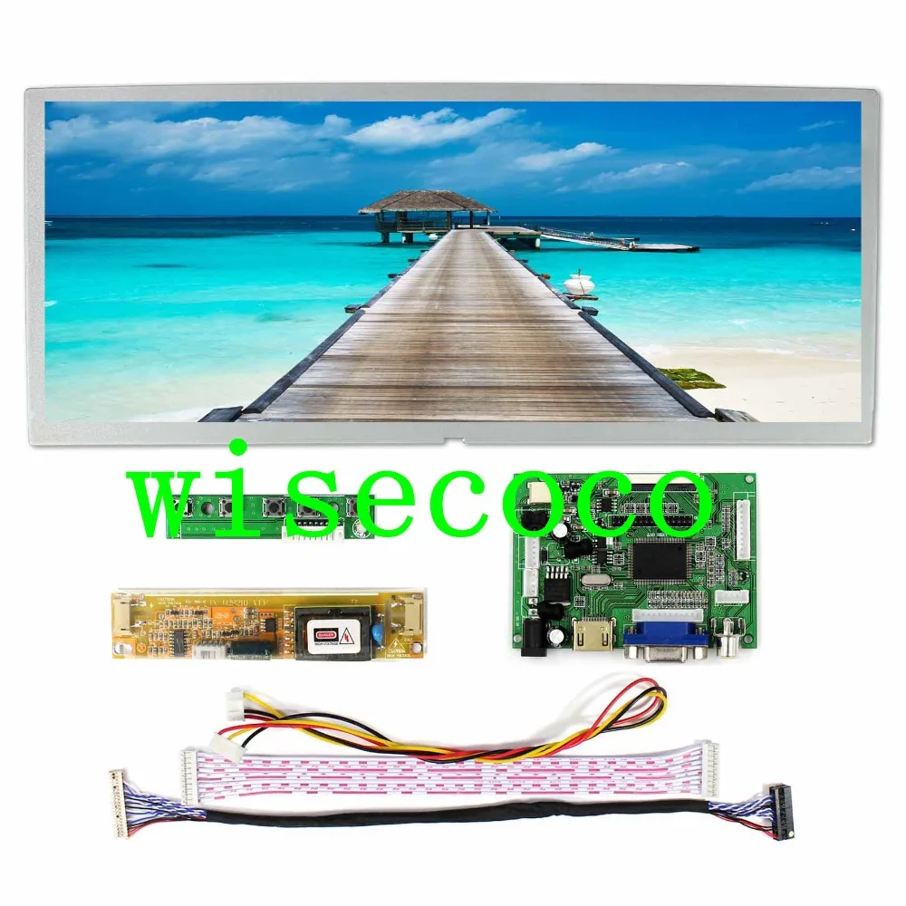 VGA ЖК плата контроллера Wtih 12 3 &quot1280x480 LQ123K1LG03 панель|Экраны для мобильных