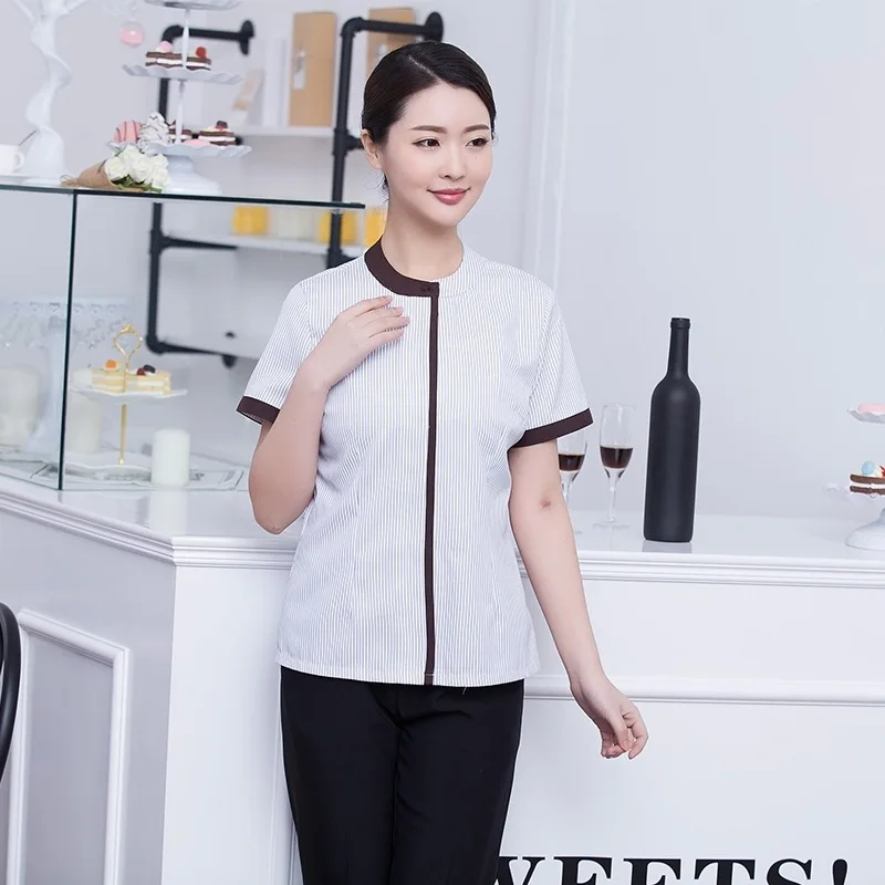 Женская униформа для магазина фаст-фуда рабочая одежда ресторана кофейни