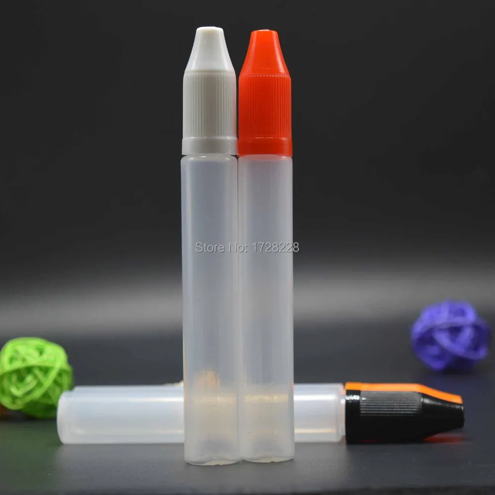 500 шт. 15 мл бутылка для капель с крышкой из полипропилена и стерильной капельницей