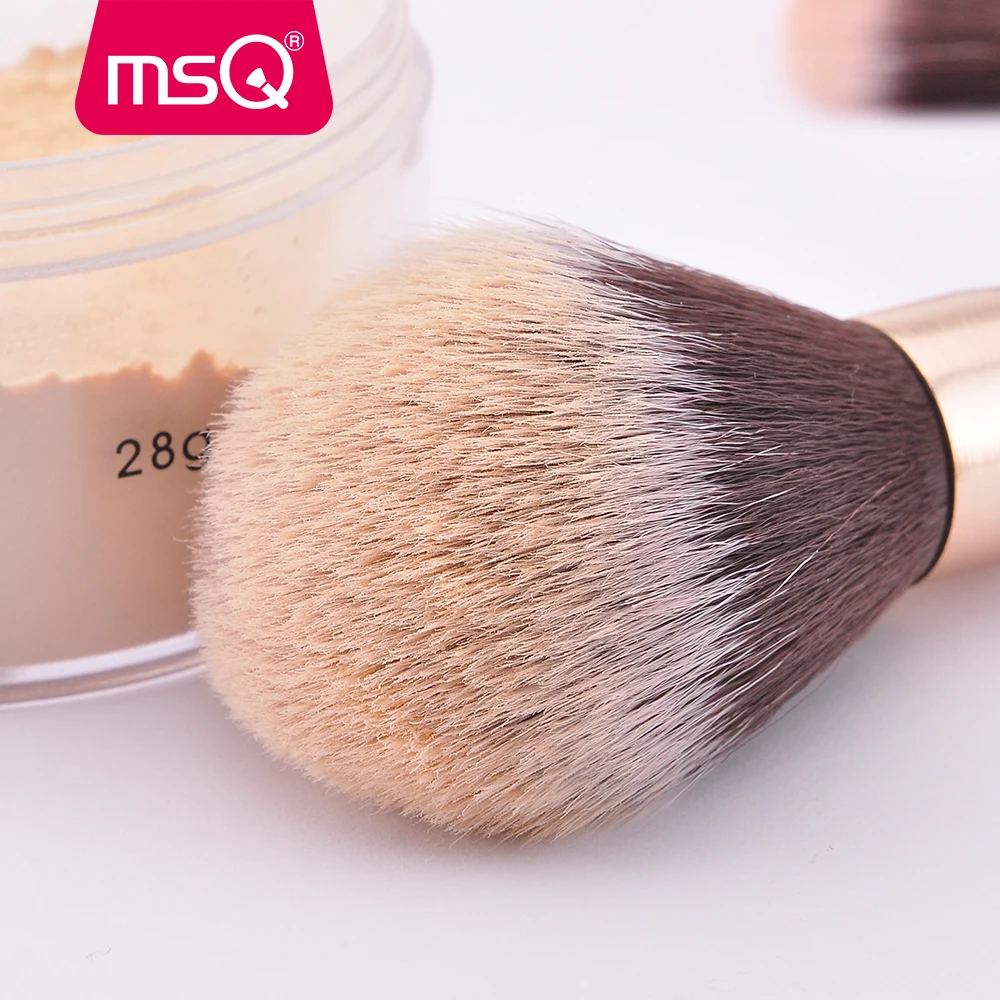 MSQ 8 шт. кисти для макияжа Контурные Пудра Тени для век кисти для макияжа pincel maquiagem Cleopatra Серия матовый алюминиевый чехол