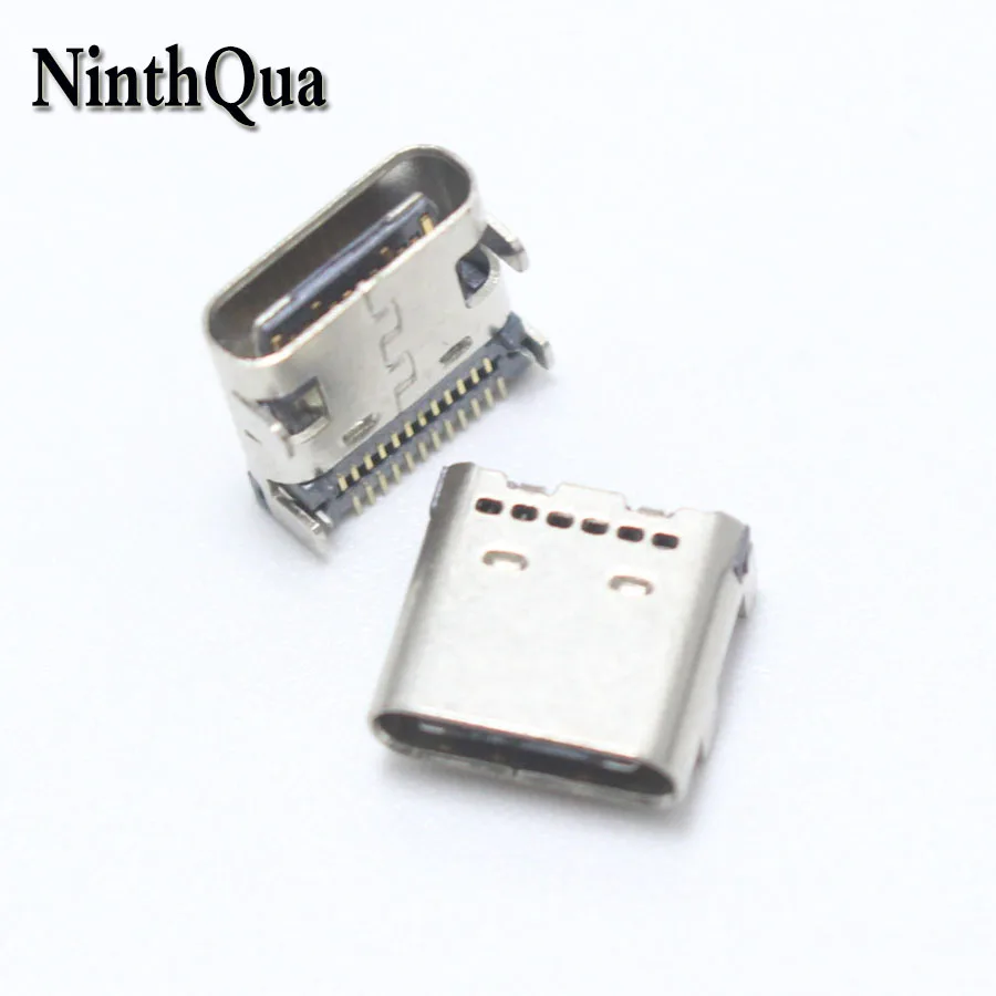 1 шт. USB 3 Type C гнездо 24P PCB разъем платы 2x12P SMT DIY части|Соединители| |