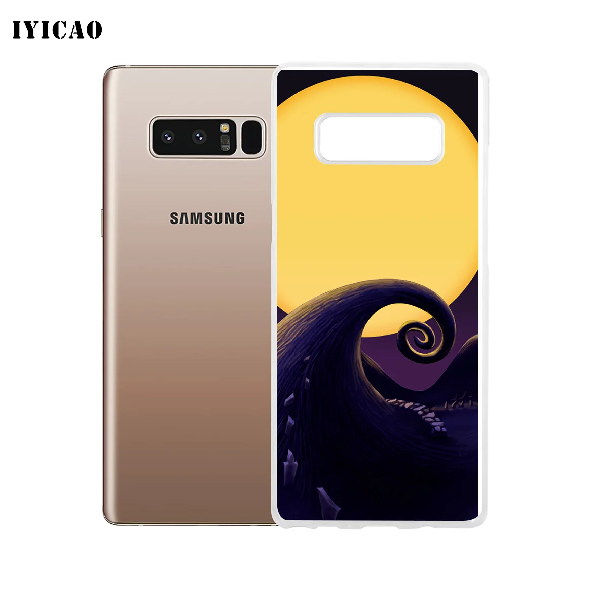 IYICAO Кошмар перед Рождеством Мягкий силиконовый чехол для телефона Samsung A5 A6 Plus A7 A8