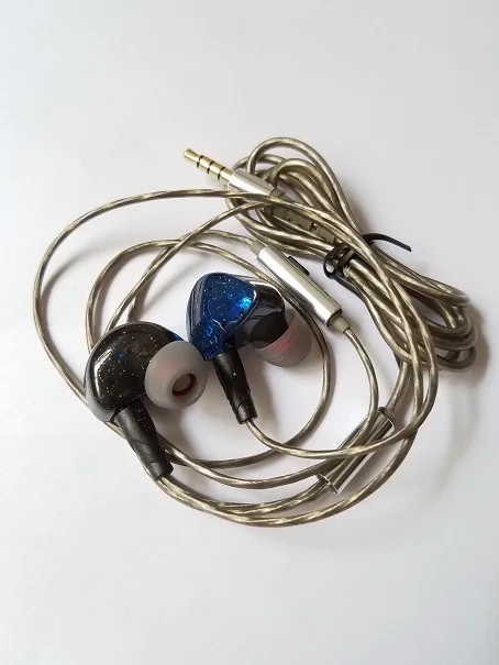 BLUE B GRAY SENFER Пользовательские DIY UE 8 мм Динамический драйвер UE900 SE535 вокруг уха наушники с MMCX кабель HIFI наушники zs10 zs6 zst ZSE ZSA - Цвет: BLUE B GRAY