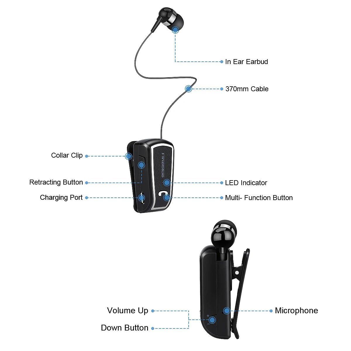 Fineblue F V3 Bluetooth 4 1 Беспроводные стерео наушники в ухо мини гарнитура для iPhone Samsung